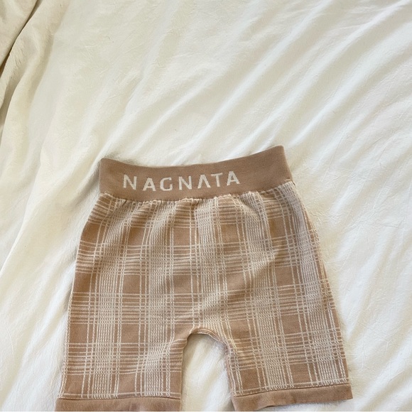 Nagnata Plaid Shorts - Picture 2 of 3